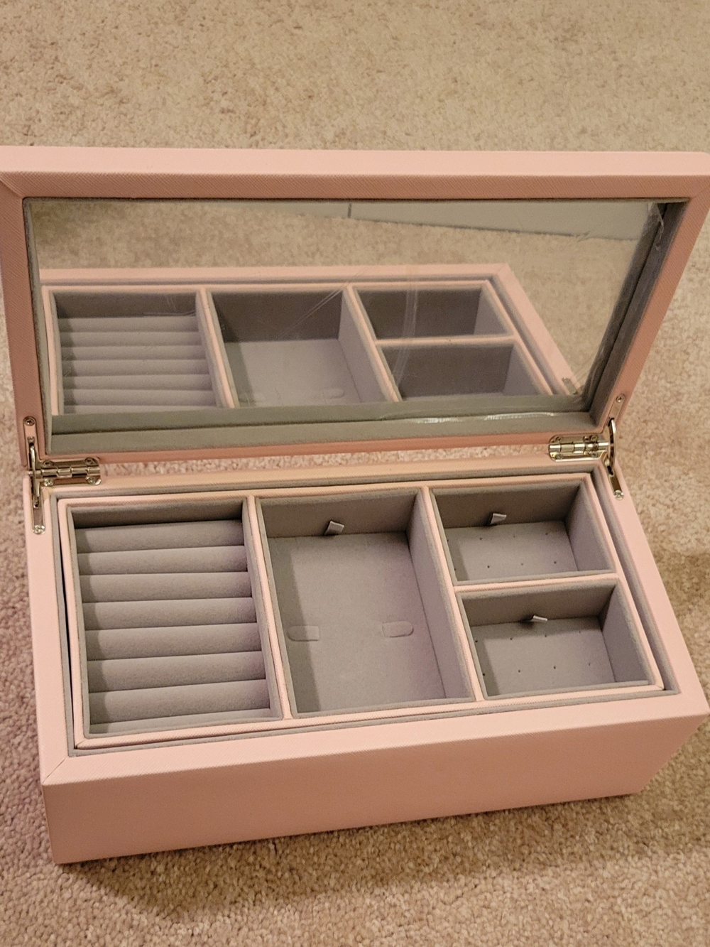 Pandora Jewelry Box 2-Tier Pink Size Large NWOT